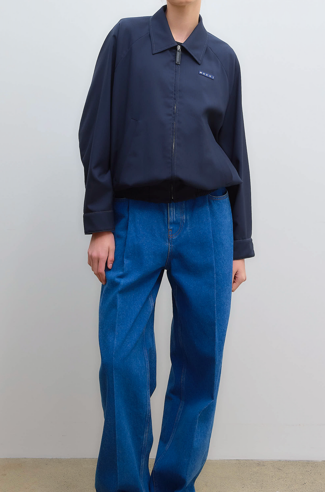 Jacket Wool Navy