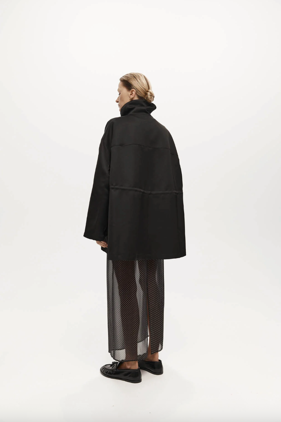Balmoral Parka Satin Black