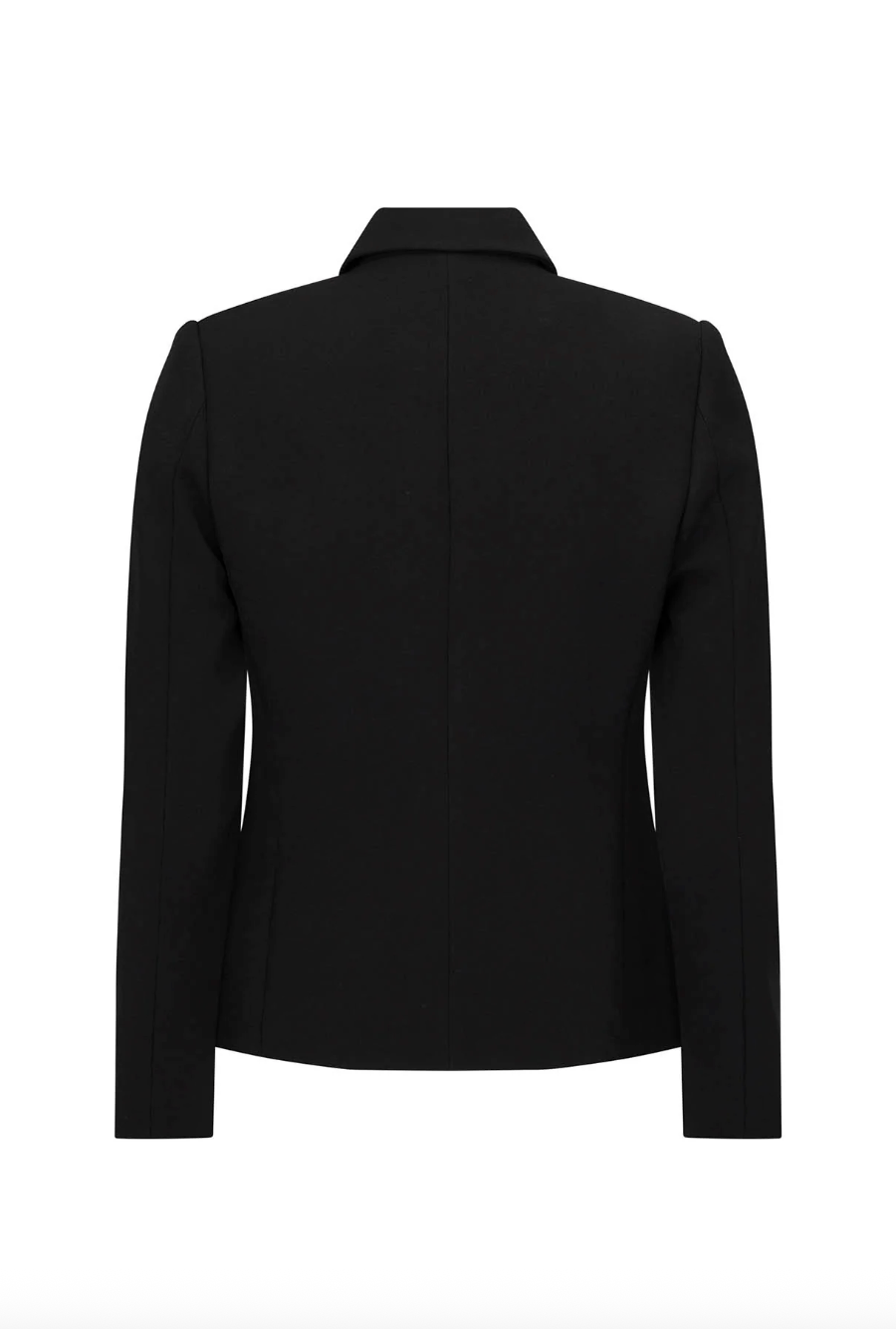 Bardot Blazer Black Bonded Suiting