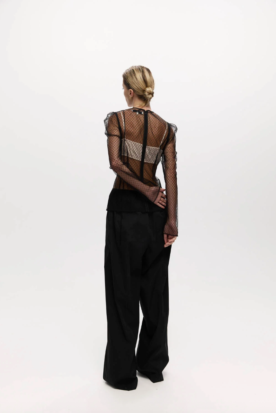 Helena Top Tulle Black