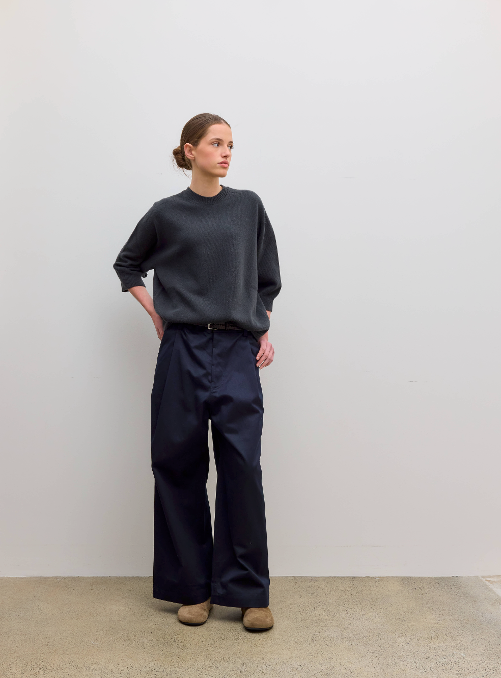 Pasadena Cotton Pant Midnight