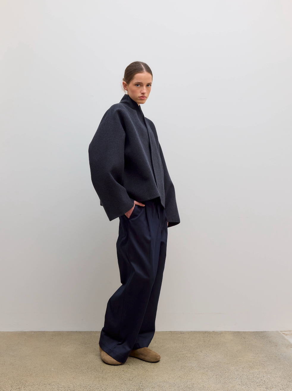 Capa Jacket Charcoal