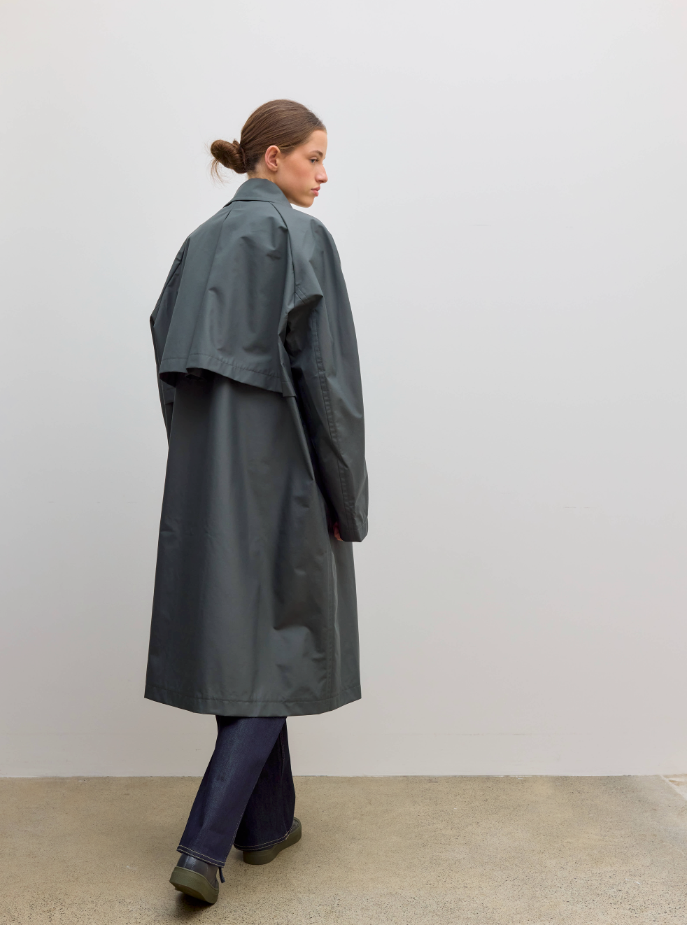 Curtis Trench Coat Xanadu