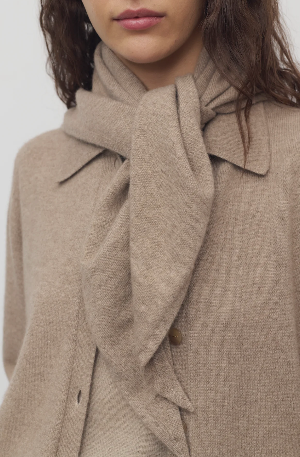 Leomine Scarf Taupe