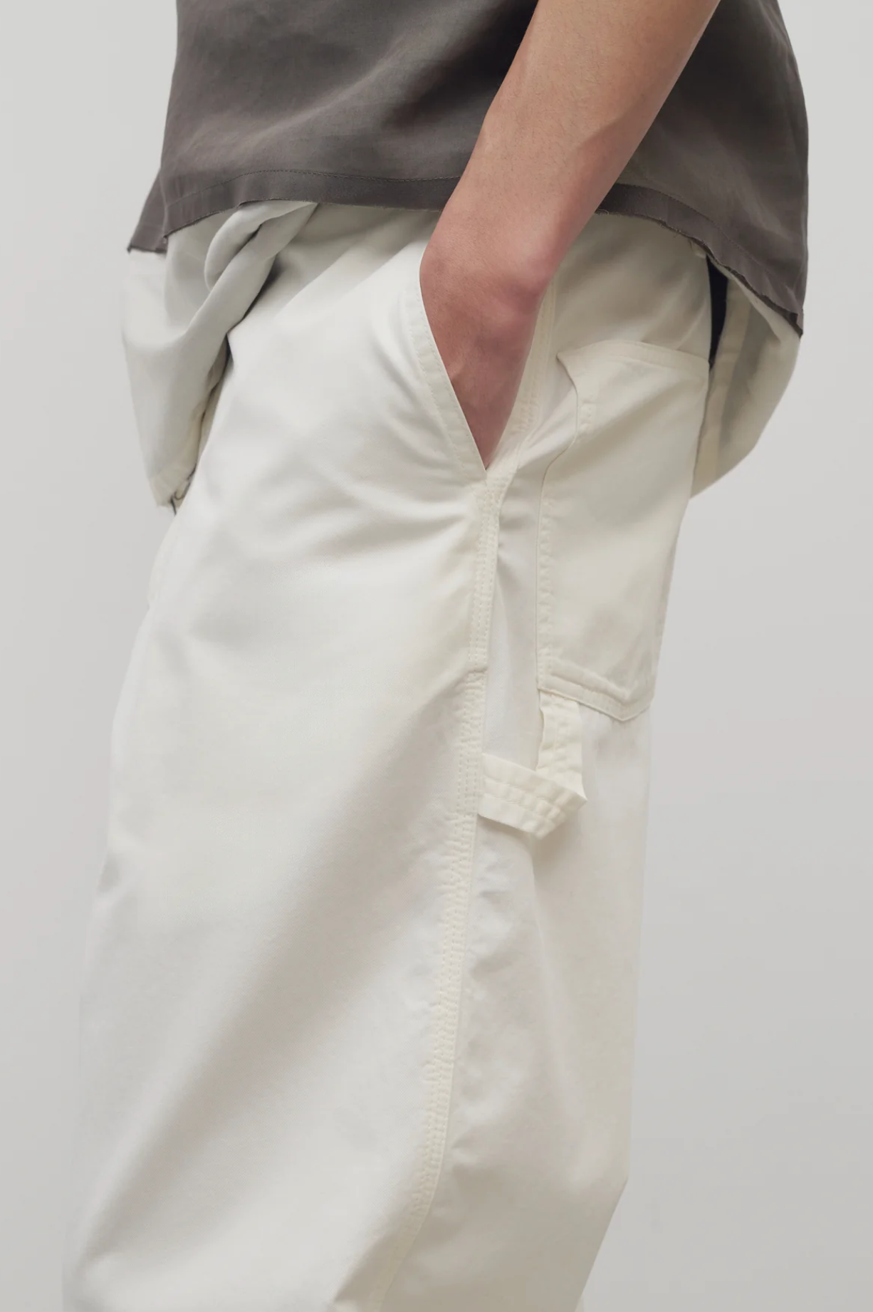 Sharka Pants Cotton Cashmere Off White
