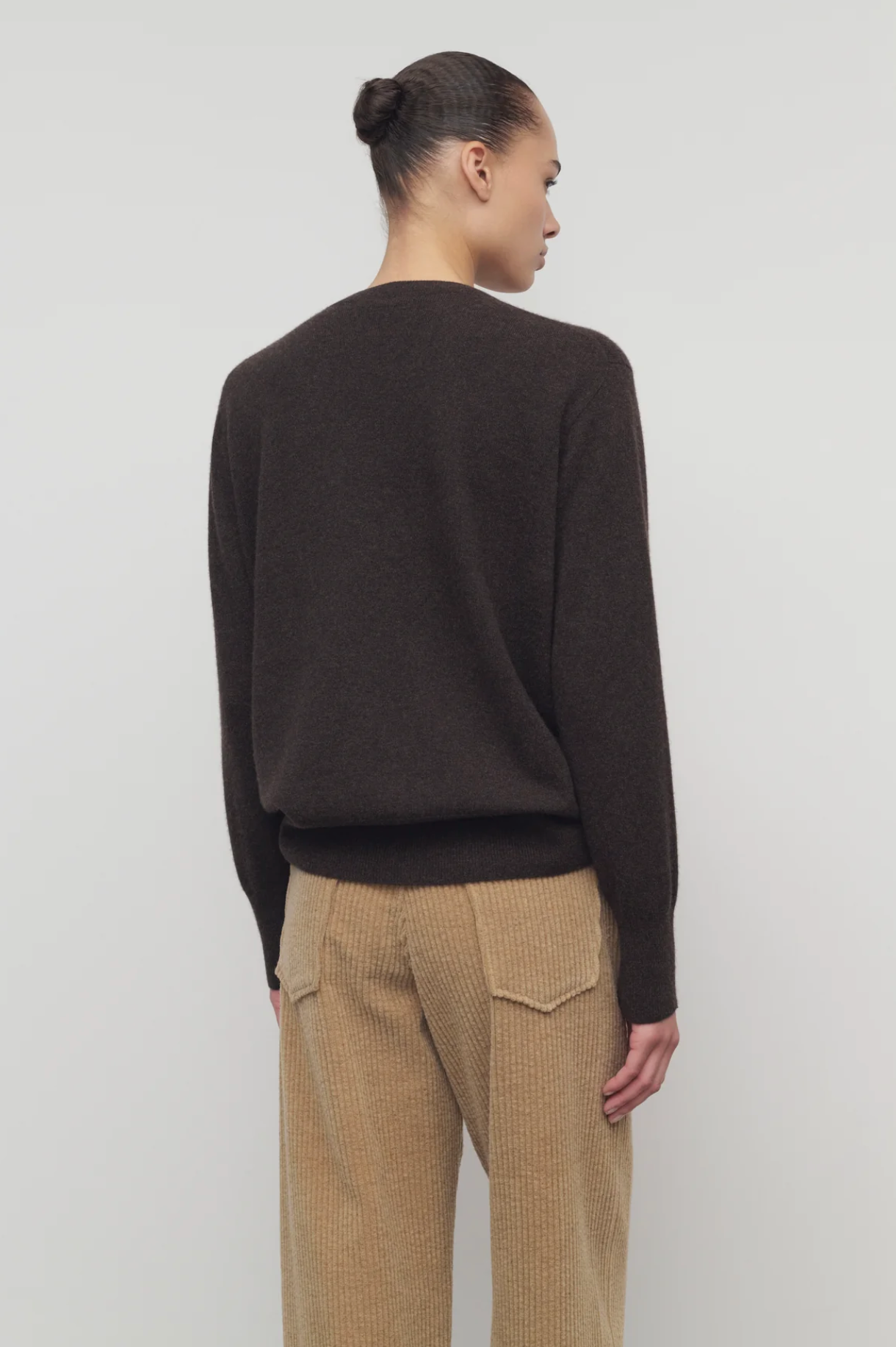 Leilani Top Brown Melange