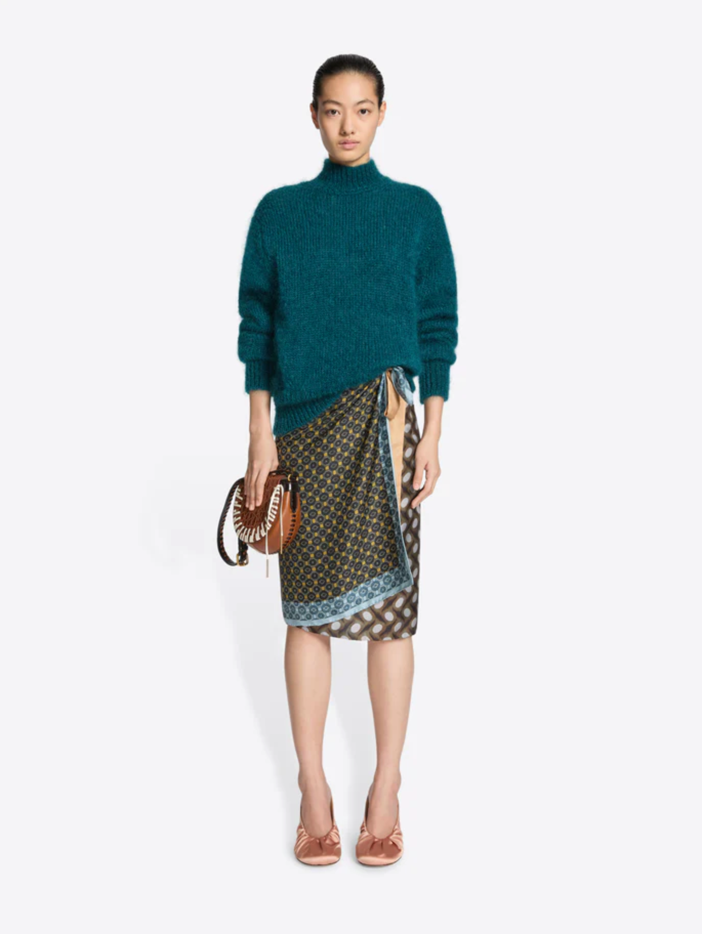 Scarfy Skirt Ocra