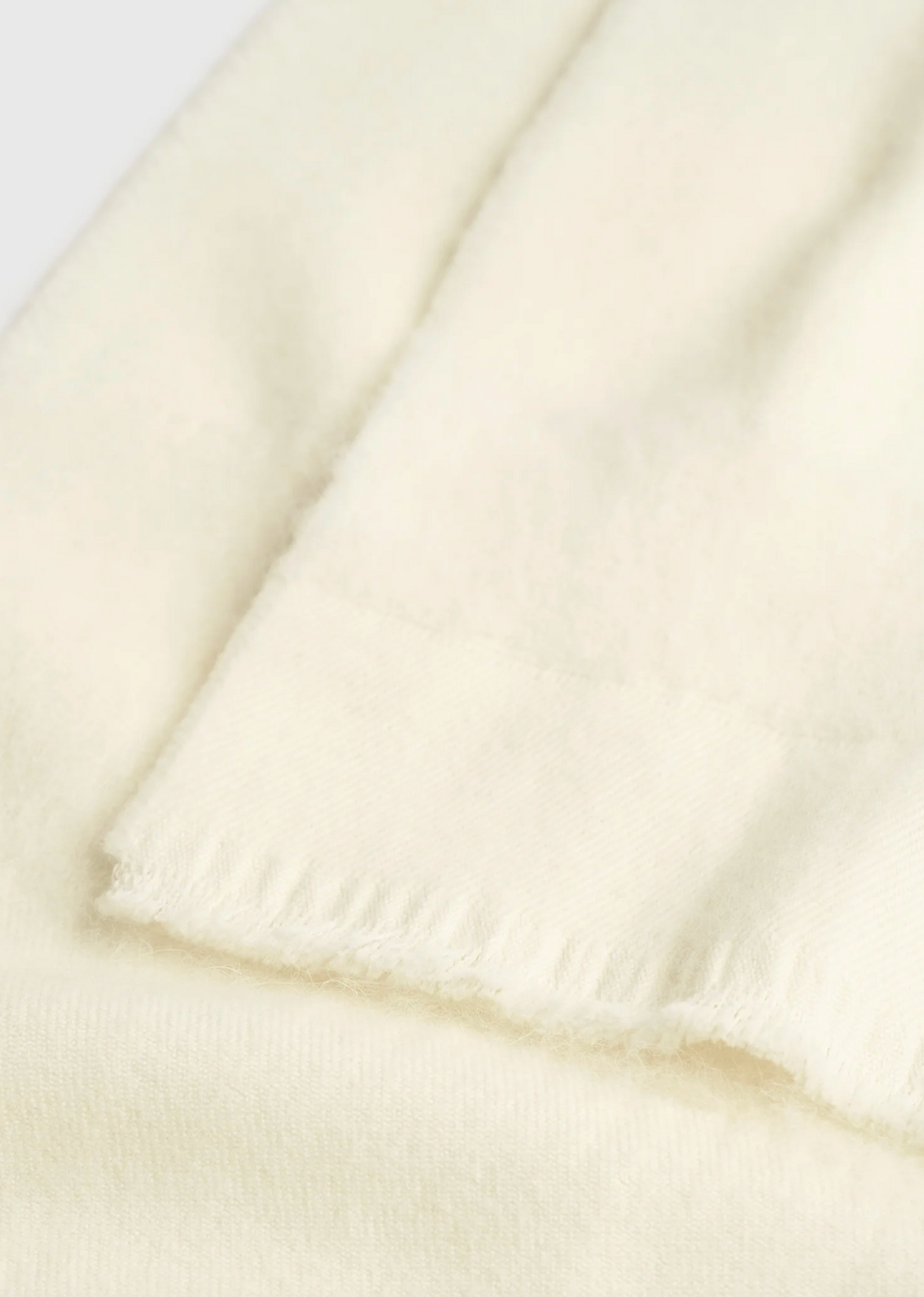 Monogram Twill Scarf Off White