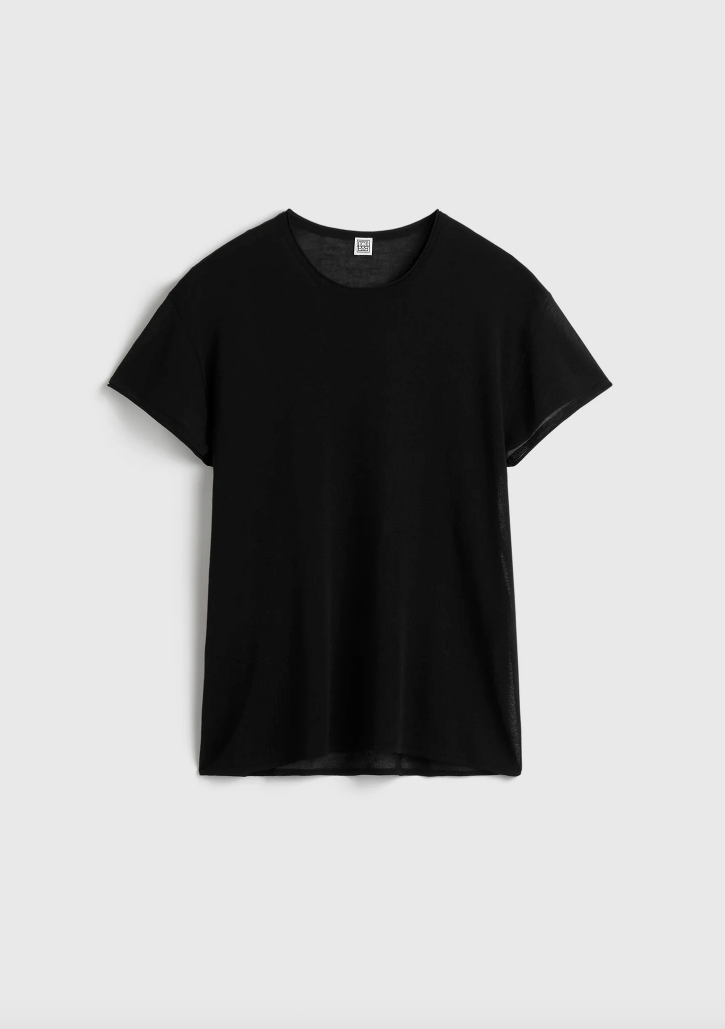 Silk Tee Black