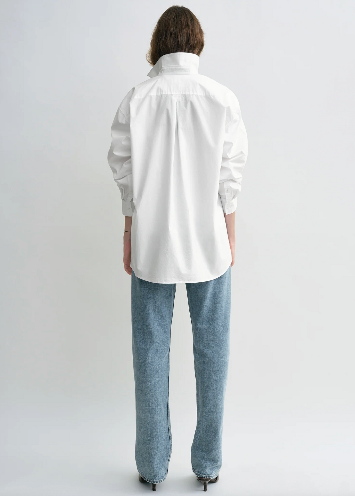 Classic Tumbled Shirt White