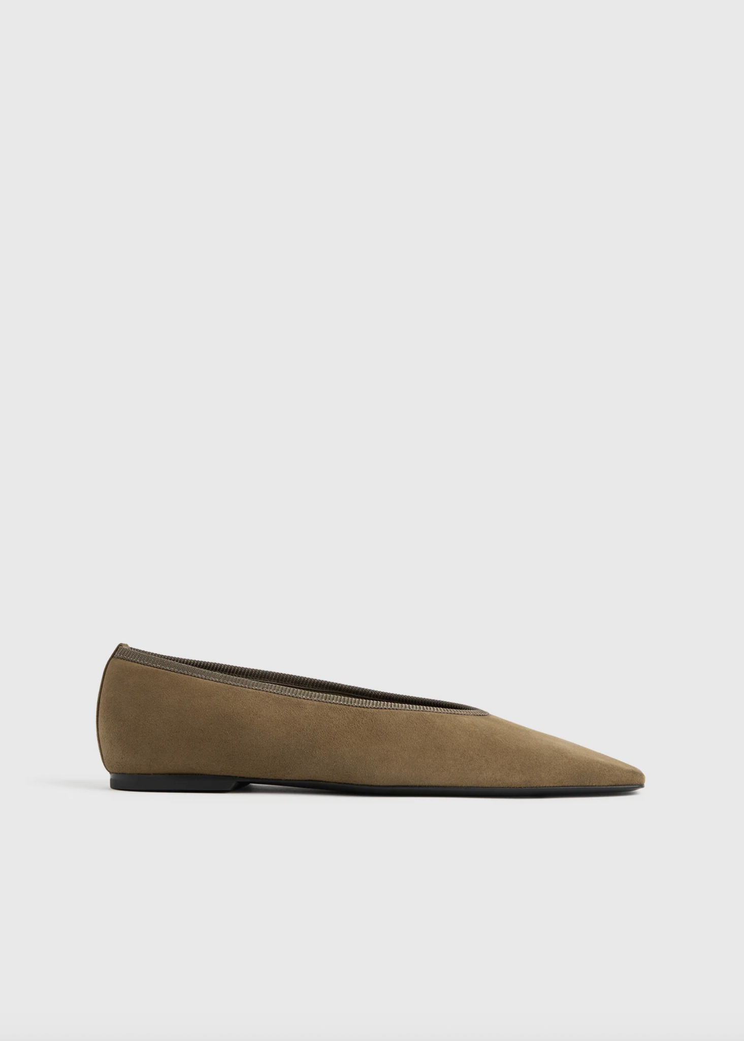 Minimalist Suede Ballerinas Hazel