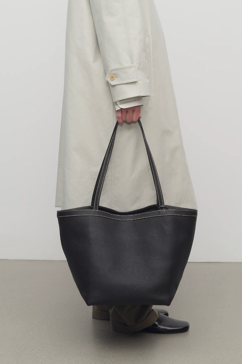 Park Tote Three Stitch Black