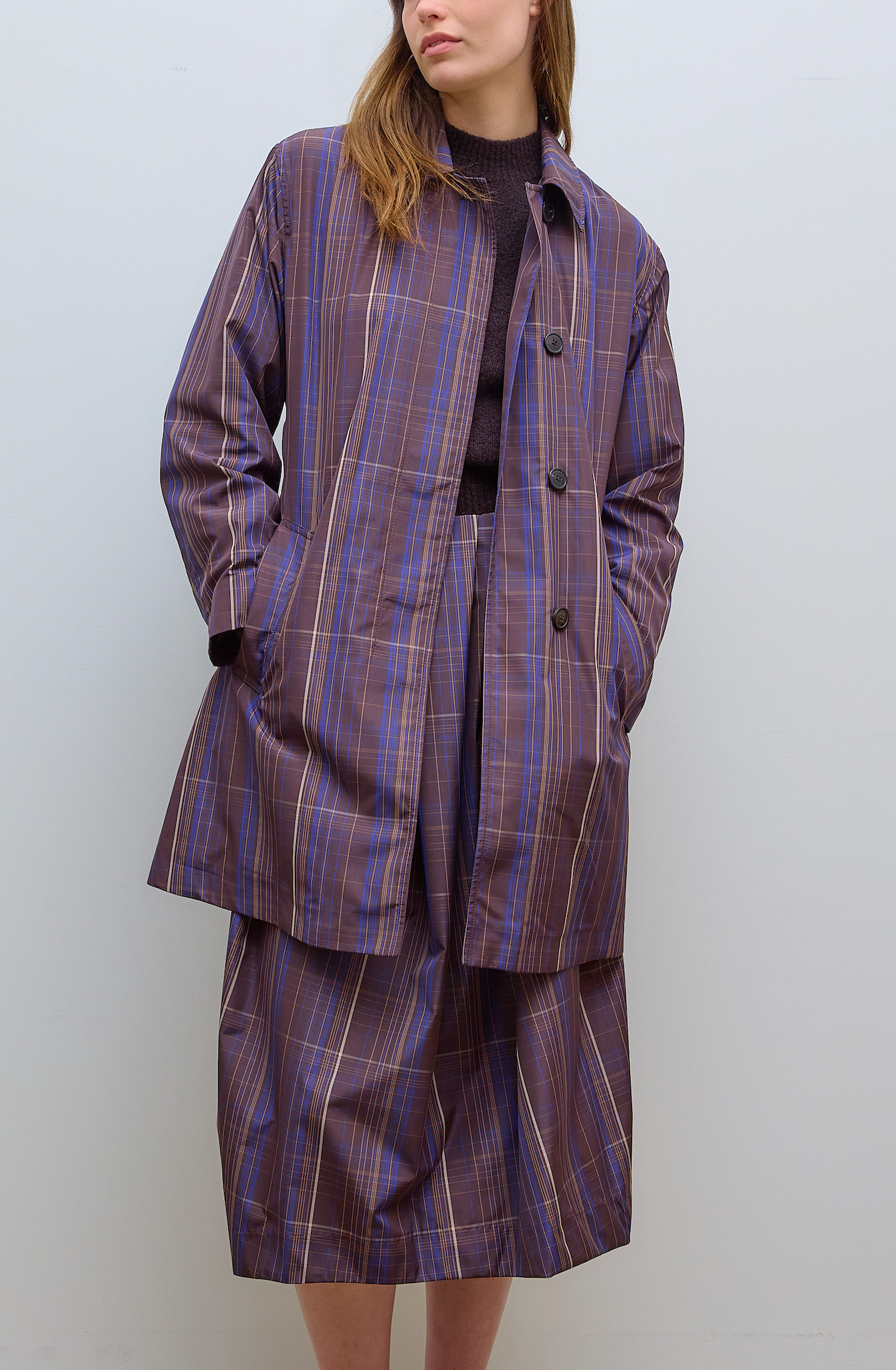 Ramblasa Technical Coat Brown