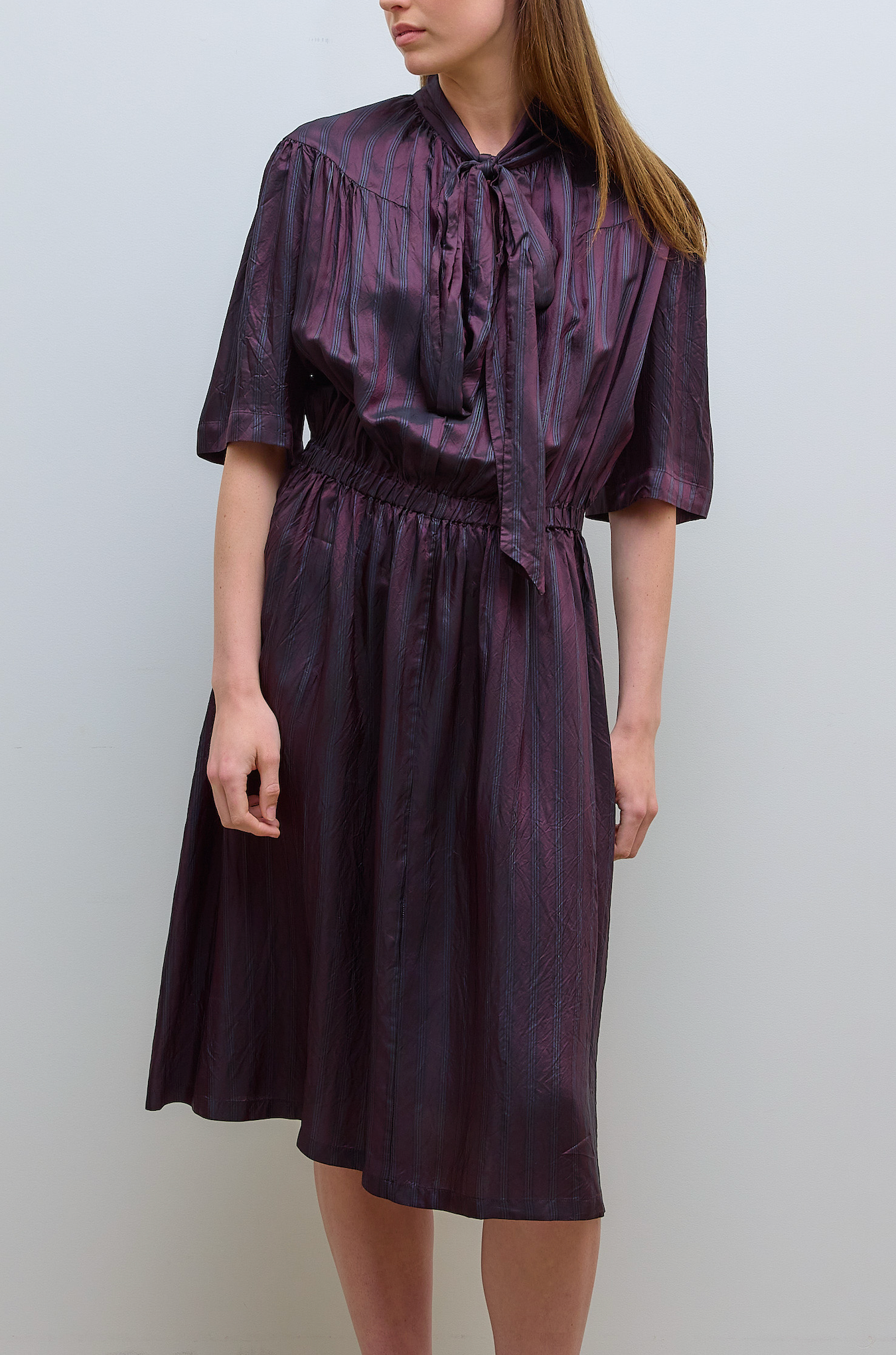 Daffino Dress Burgundy