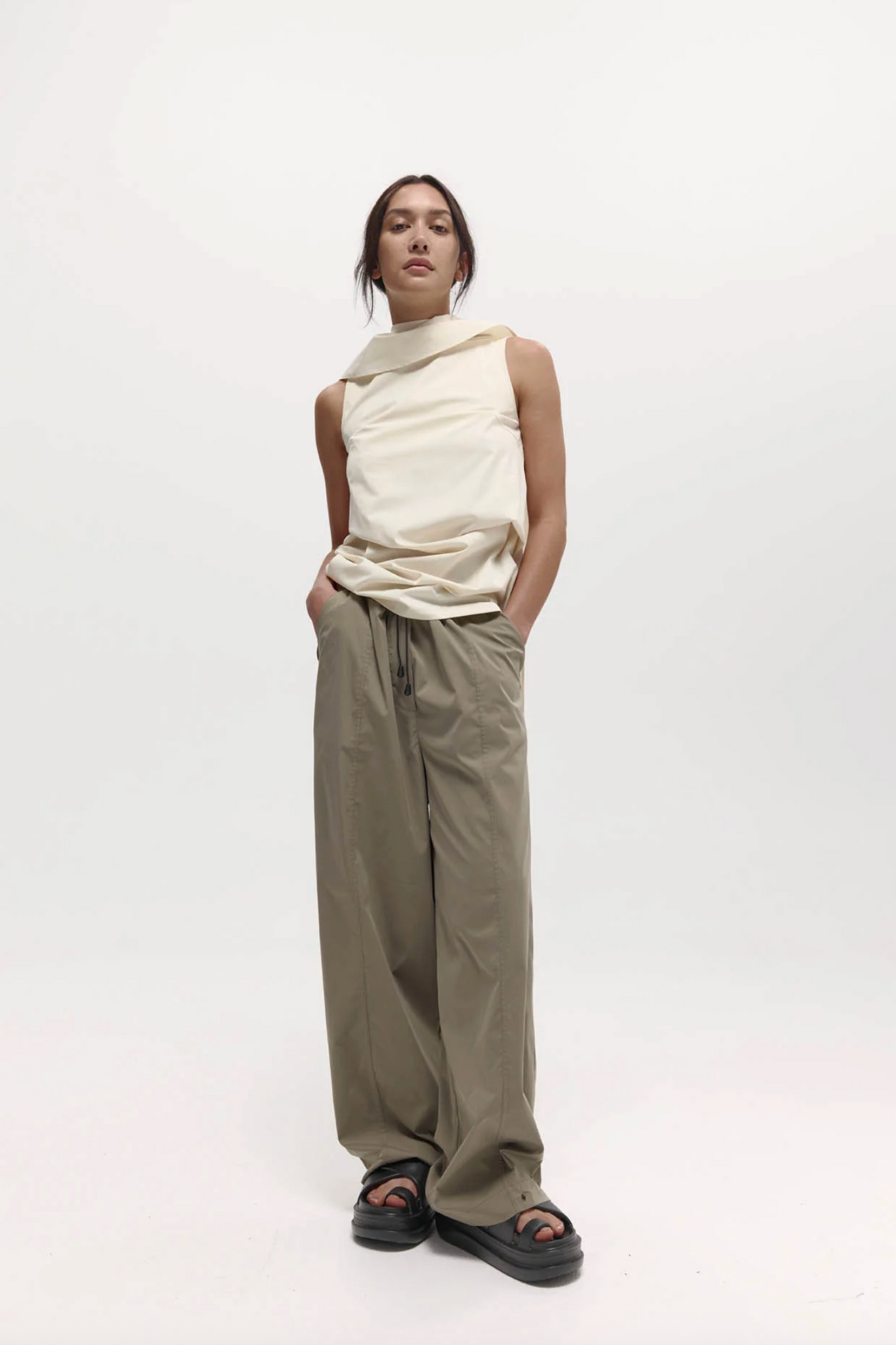 Tanaka Trouser Shroom Tech Taffeta