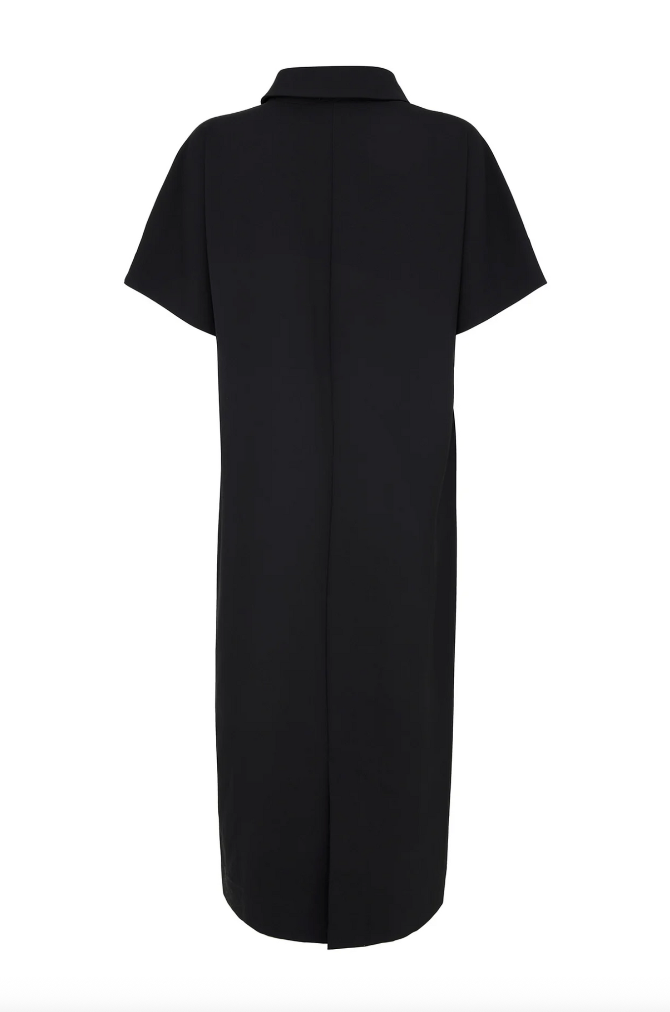 Long Polo Dress Black