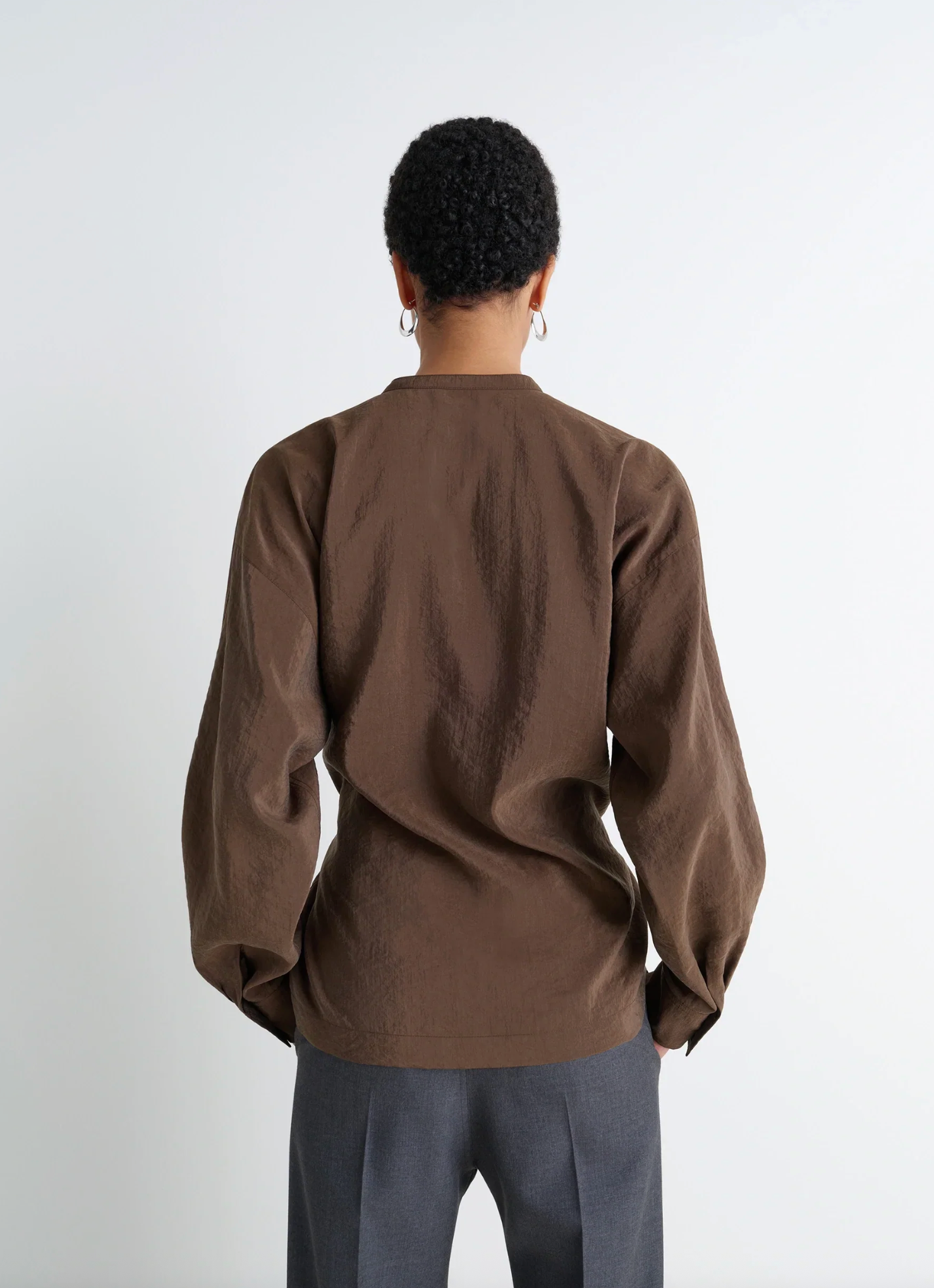 Twisted Top Dry Silk Brunette