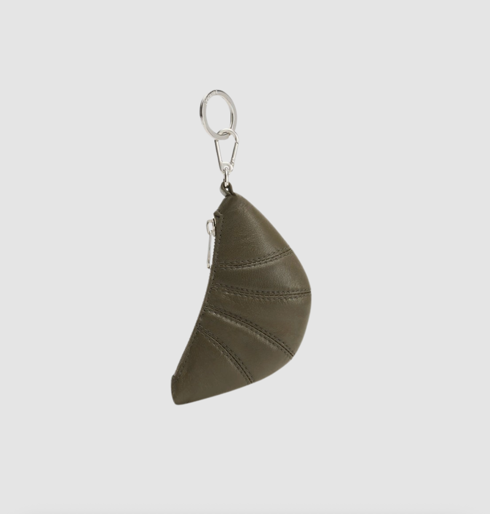 LEMAIRE MINI CROISSANT KEYRING カーキ Mini Croissant Keyring Dark Khaki – Scotties Boutique