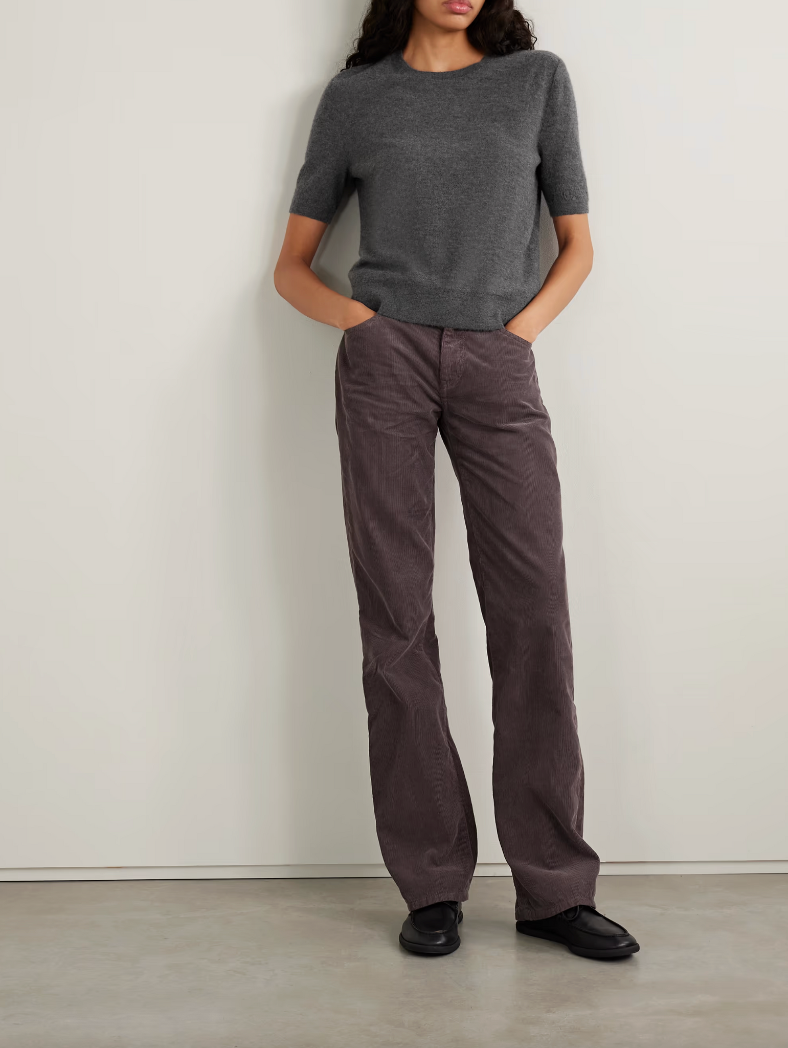 Marika Top Cashmere Grey Melange