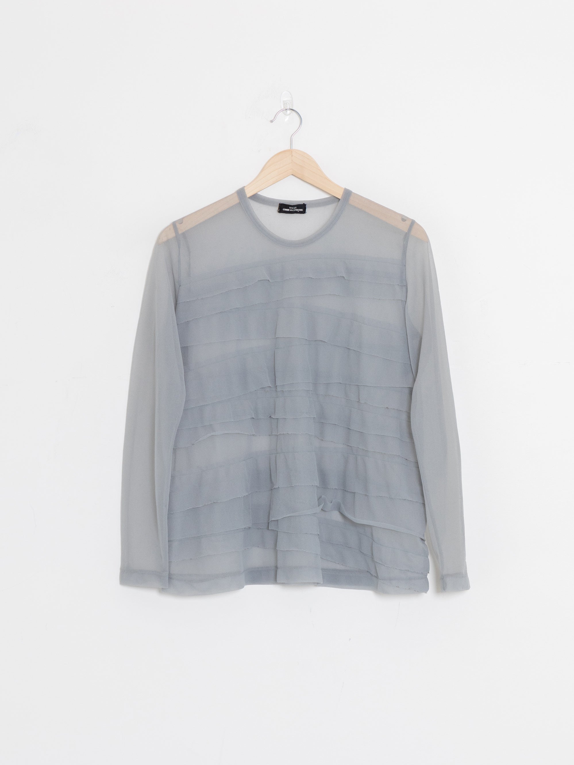 COMME des GARCONS - tricot COMME des GARCONS シースルー シャツ Comme des Garçons Tricot 1993 – Scotties Boutique