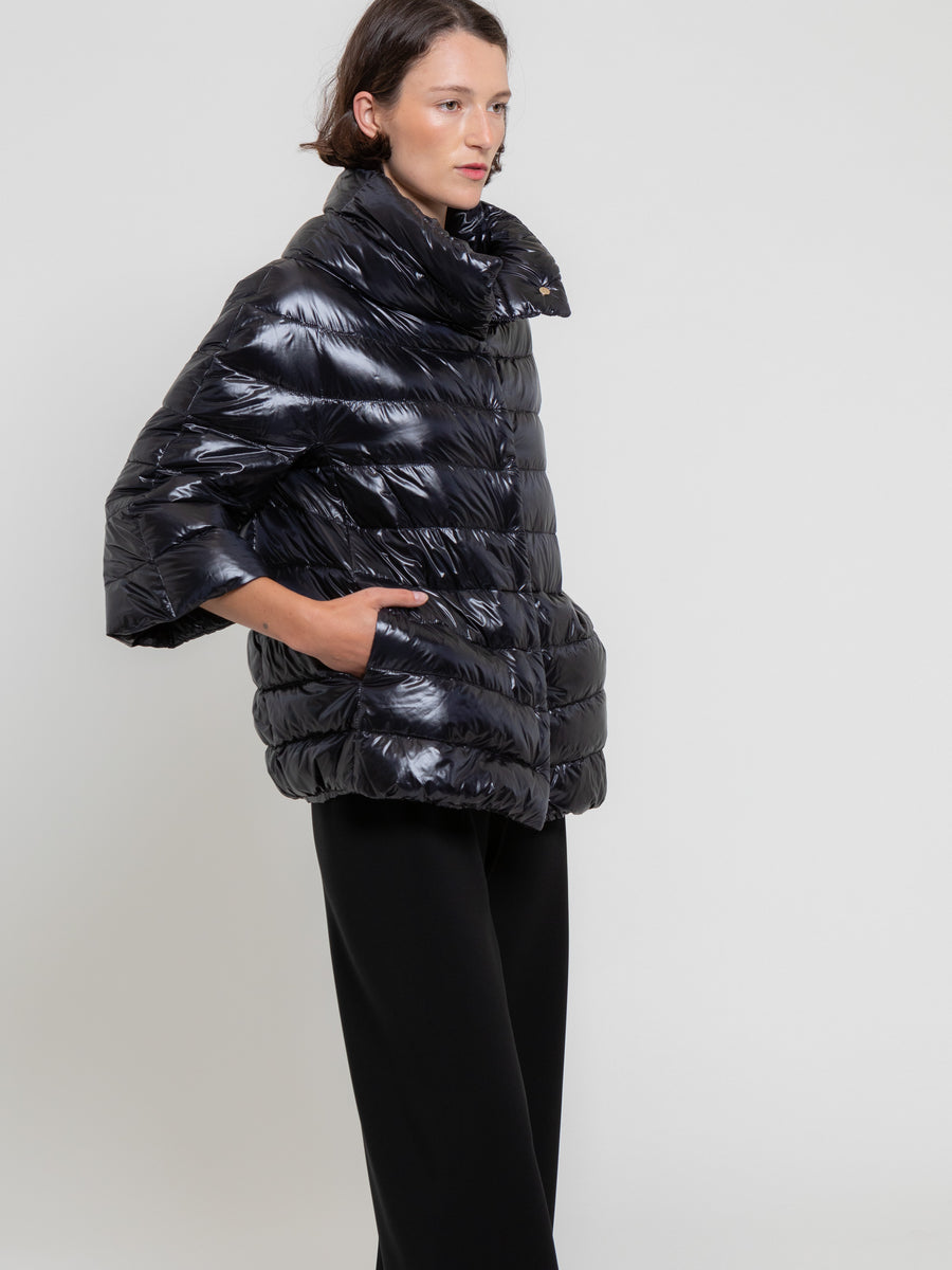 Aminta Puffer Jacket Black – Scotties Boutique